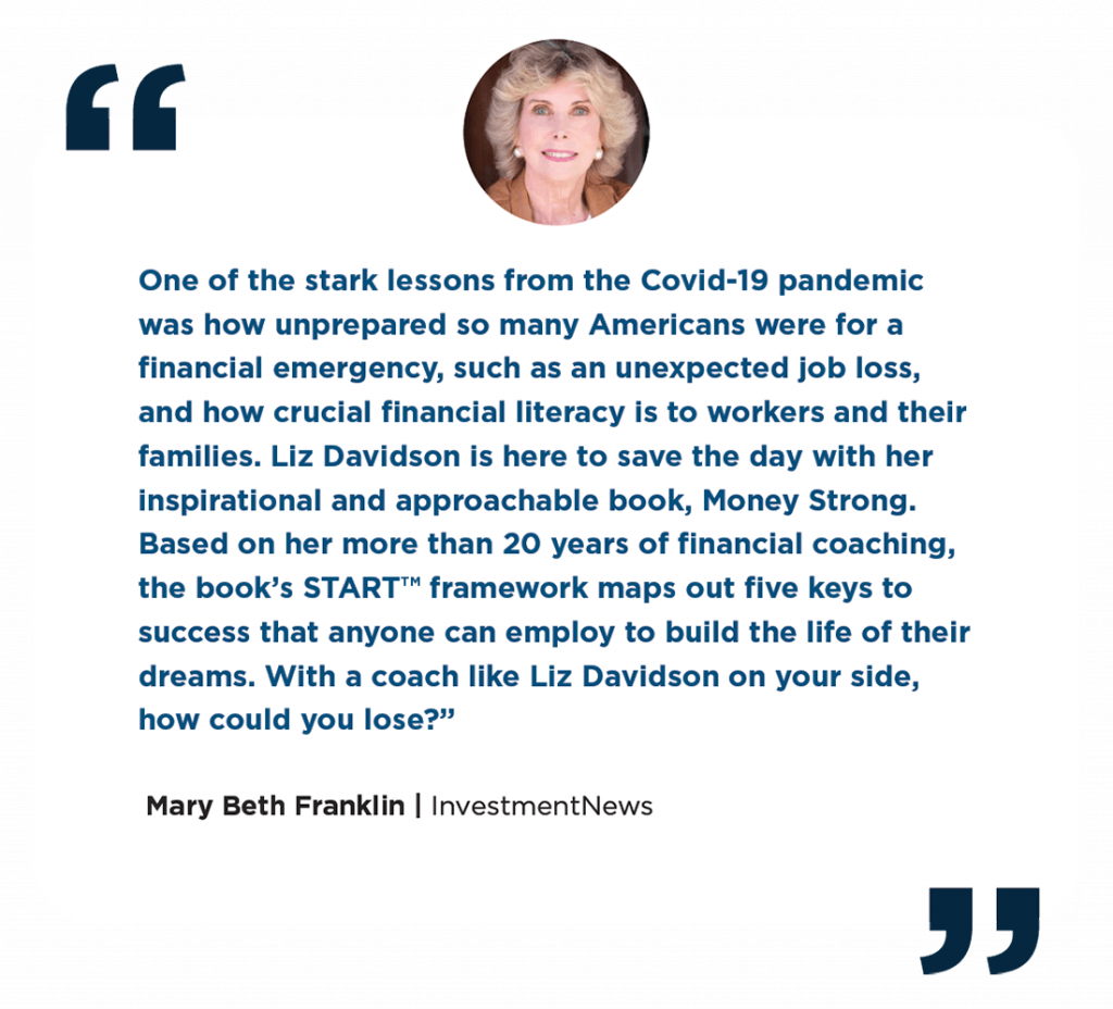 Money Strong - Testimonials Marry Beth Franklin